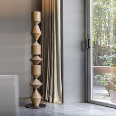 Modern Geometric Sculptural Floor Lamp