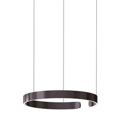 Sculptural Open Circle LED Ceiling Pendant