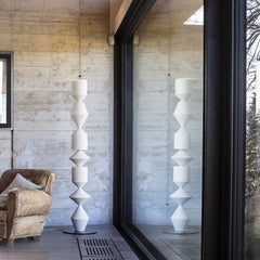 Modern Geometric Sculptural Floor Lamp