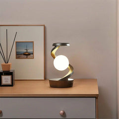 Modern Floating RGB Wireless Charging Table Lamp