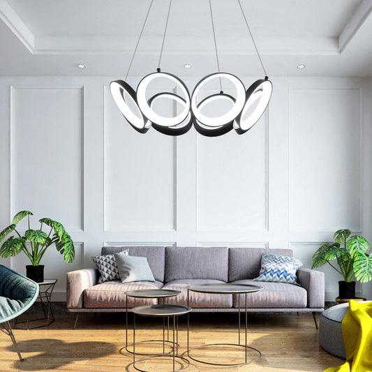 Elegant Ring LED Pendant Light