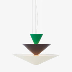 Modern Sculptural Multi-Light Pendant Lamp