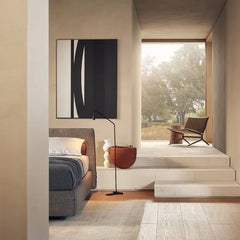 Modern Minimalist Black LED Floor Lamp