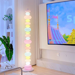 Colorful Bubble Glass Floor Lamp