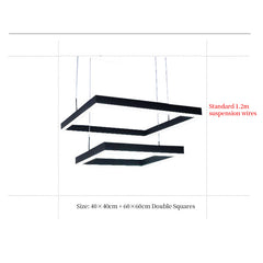 Luxury Geometric LED Pendant Light