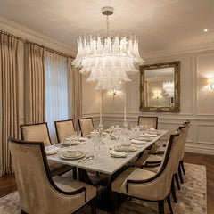 Luxury Petal Glass Chandelier