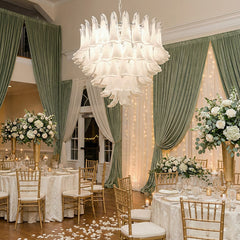 Luxury Petal Glass Chandelier