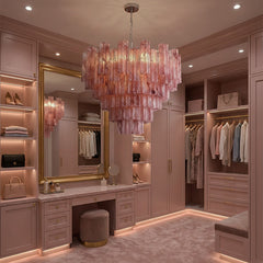 Luxury Colored Glass Chandelier