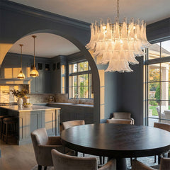 Luxury Petal Glass Chandelier