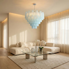 Luxury Colored Glass Chandelier