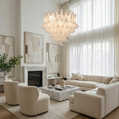 Luxury Petal Glass Chandelier