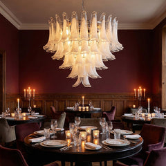 Luxury Petal Glass Chandelier