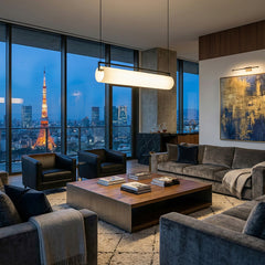 Modern Linear LED Pendant Light