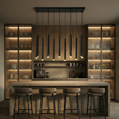 Linear Tube Chandelier