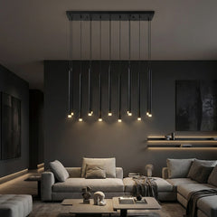 Linear Tube Chandelier