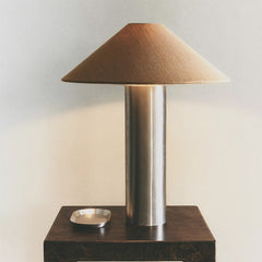 Modern Fabric Shade LED Table Lamp