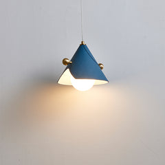 Modern Leather Cone Pendant  Light