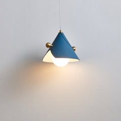 Modern Leather Cone Pendant  Light