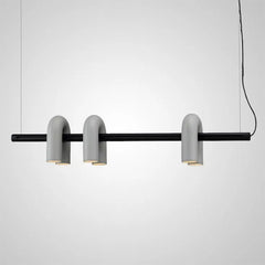 Sculptural U-Shape Pendant Light