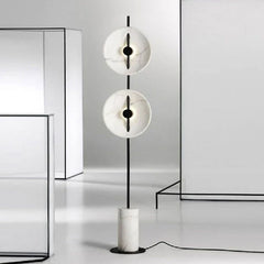 Modern Double Globe Floor Lamp