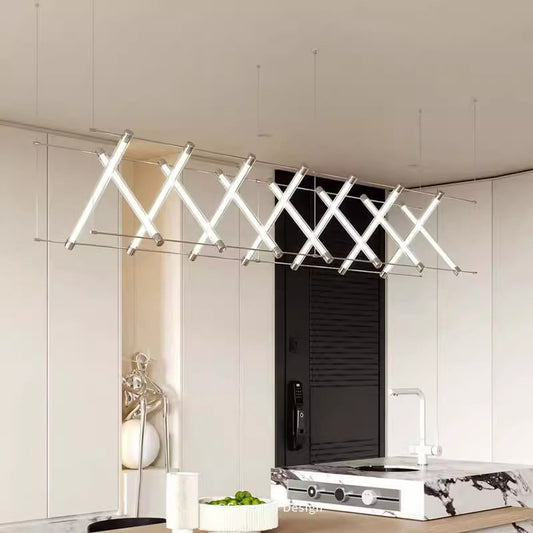 Modern Geometric LED Chandelier