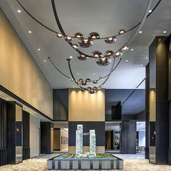 Modern Sculptural Chandelier Light