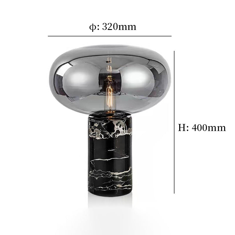 Luxury Marble Glass Table Lamp