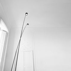 Sampei Black Floor Lamp