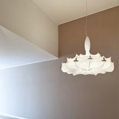 Zeppelin 1 White Pendant Light