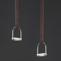 Modern Minimalist Leather Pendant