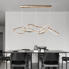 Sculptural Ring Pendant Light