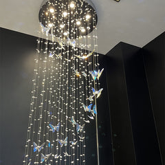 Crystal Butterfly Chandelier