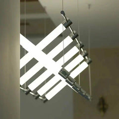 Modern Geometric LED Chandelier