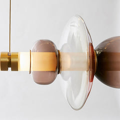 Luxury Orbital Glass Chandelier