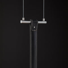 Modern Minimalist Leather Pendant