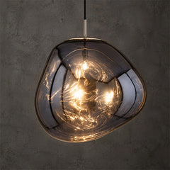 Modern Molten Glass Pendant Light