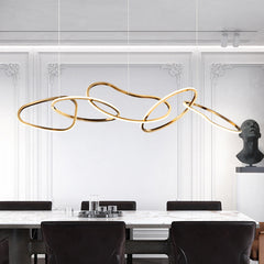 Sculptural Ring Pendant Light
