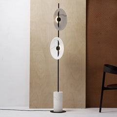 Modern Double Globe Floor Lamp