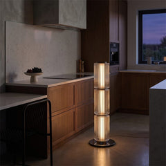 Modern Glass Column Floor Lamp