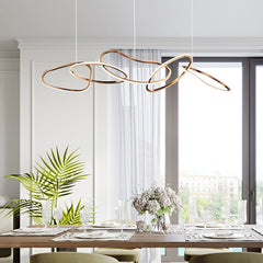 Sculptural Ring Pendant Light