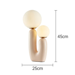 Modern Resin Art Table Lamp