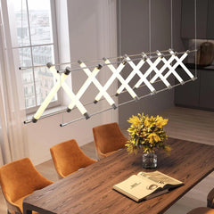 Modern Geometric LED Chandelier
