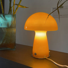 Modern Mushroom Glass Table Lamp