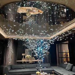 Crystal Butterfly Chandelier