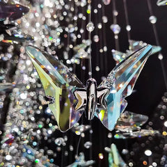 Crystal Butterfly Chandelier