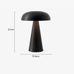 Luxury Aluminum Mushroom Table Lamp