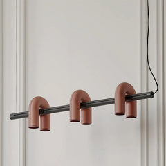 Sculptural U-Shape Pendant Light