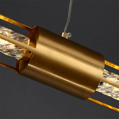 Copper Linear Pendant Light