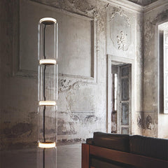 Modern Glass LED Floor Light