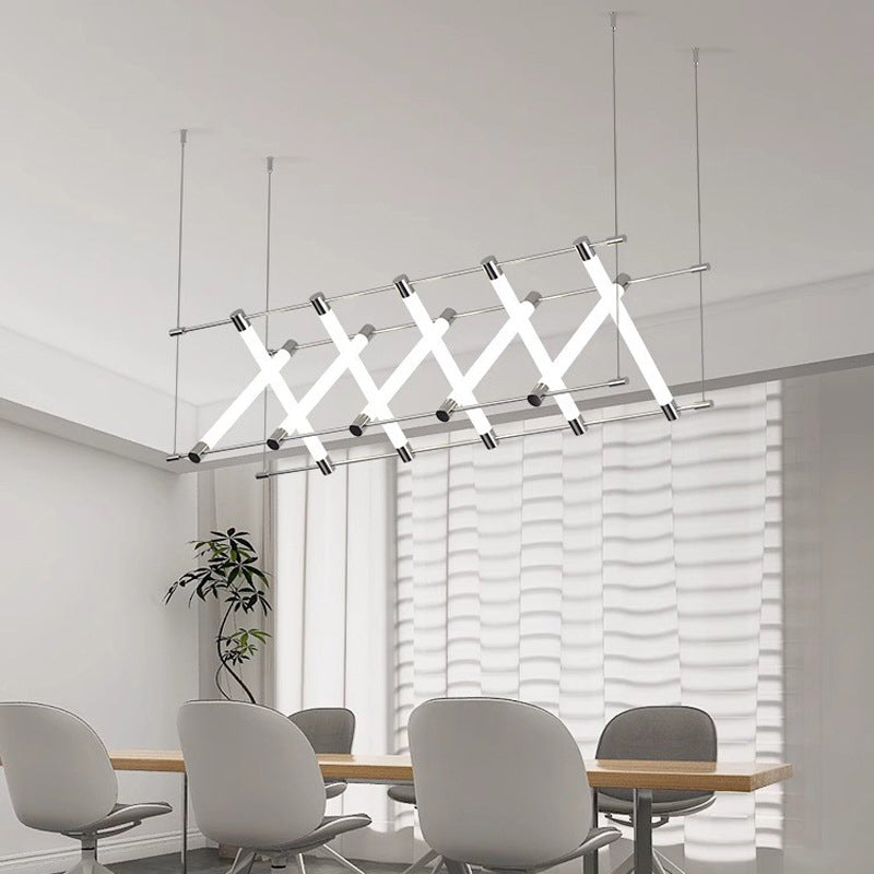 Modern Geometric LED Chandelier
